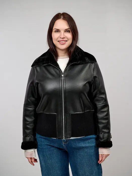 Дубленка 18702 Размер 48-54