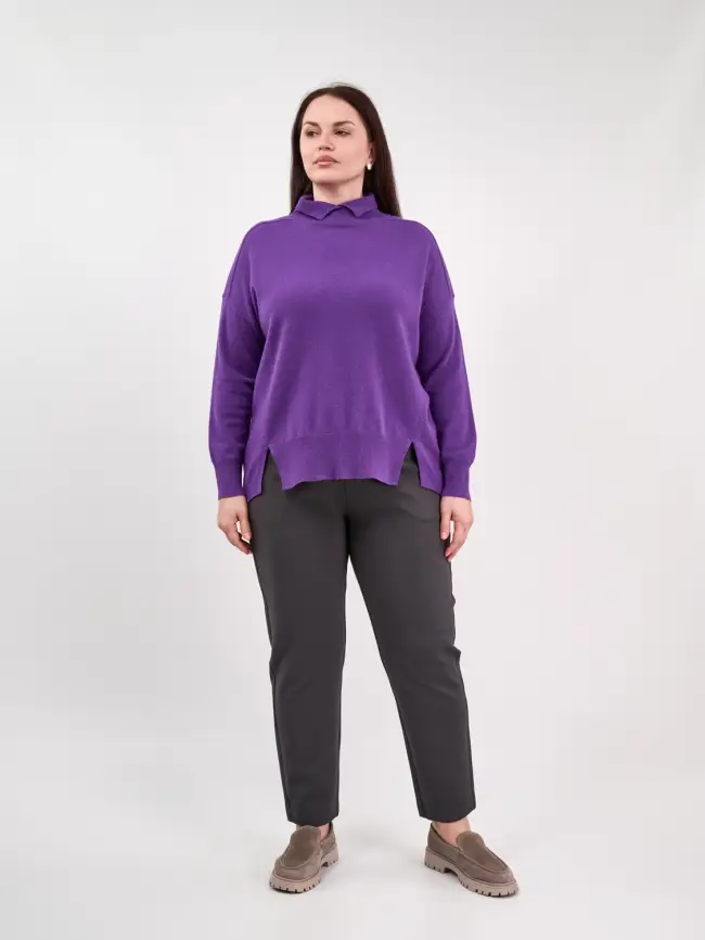 Свитер 50364 ЭттоПлюс Размер 48-58 фото 47