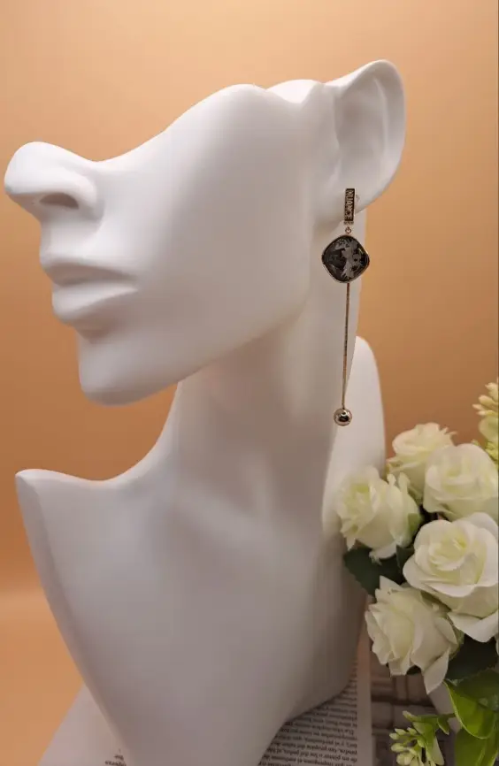 Серьги Вечерняя дымка Б560053 фото 1