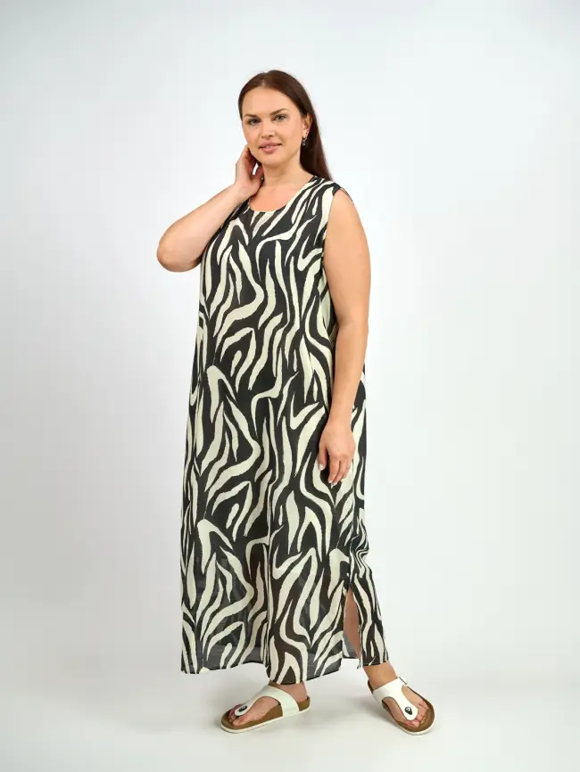 Сарафан ЭттоПлюс 0024-1 размеры 52- 58 фото 6