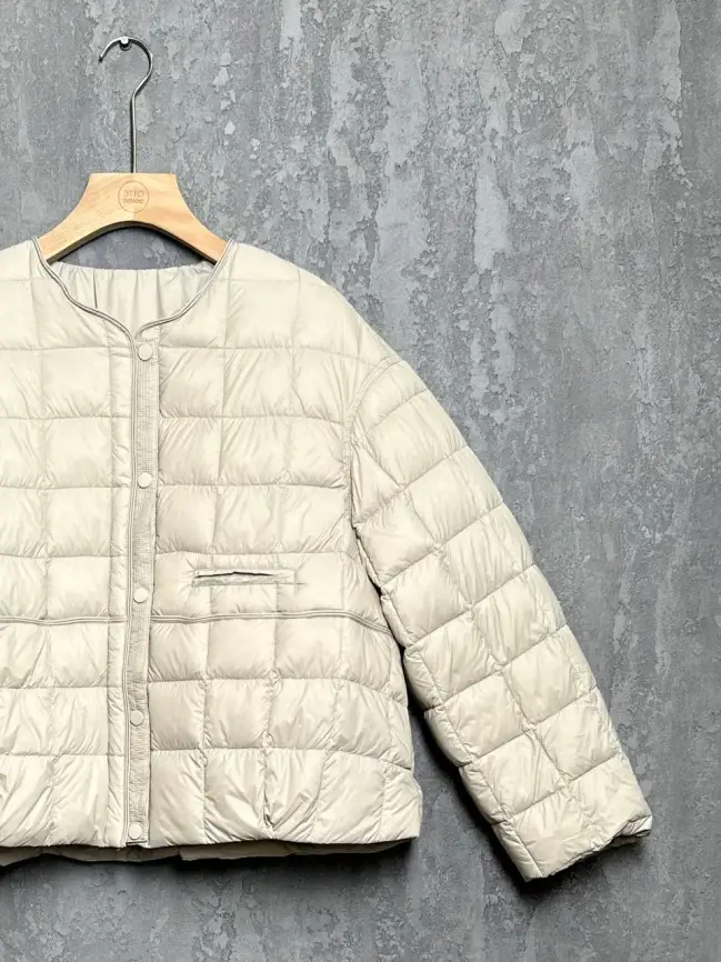 Куртка пух легкая размер 44-52 8176 фото 28