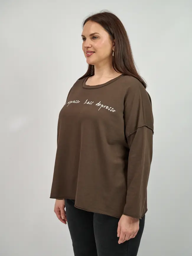 Лонгслив Италия 6422 Размер 50-58 фото 5