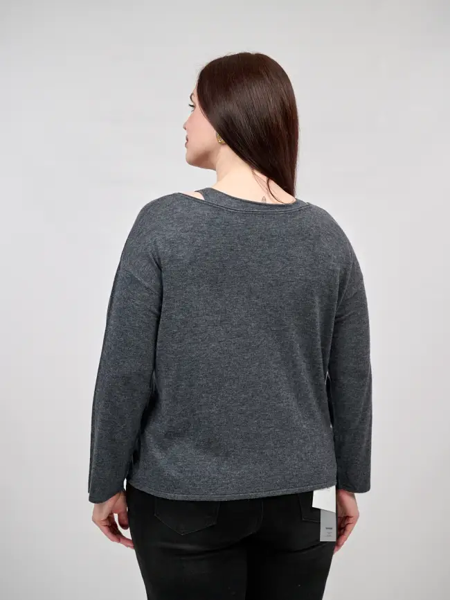 Джемпер двойка 51920 Размер 48-54 фото 6