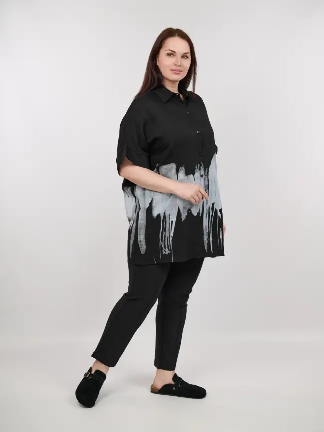 Брюки 93738 Размеры 46-58 фото 4