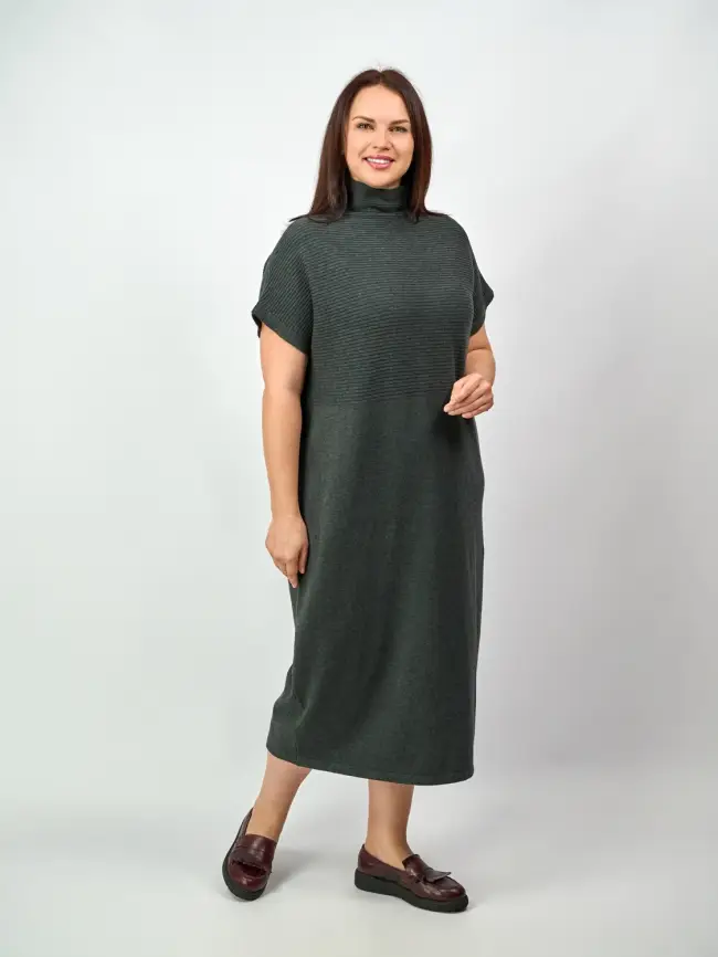 Платье ЭттоПлюс 573 Размер 50-58 фото 7