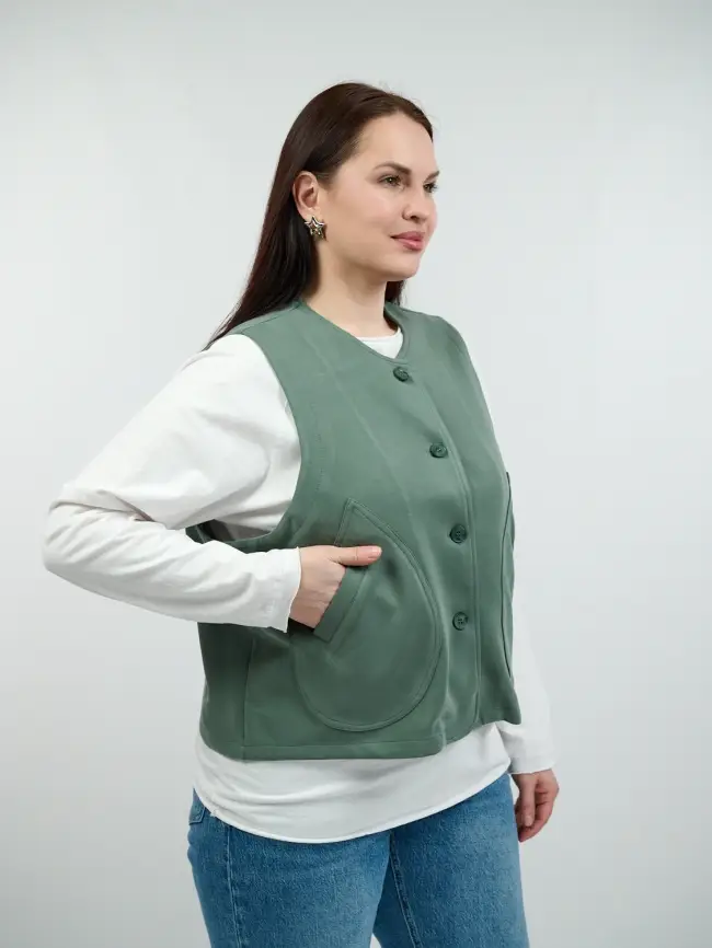 Жилет ЭТТО ПЛЮС 0018 Размер 52-58 фото 5