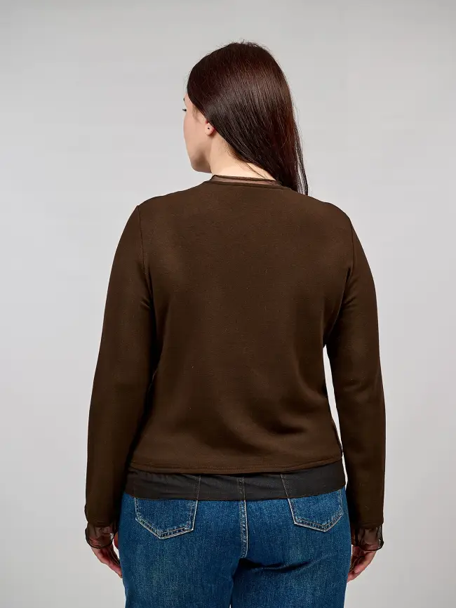 Лонгслив 25253 Размер 50-54 фото 19