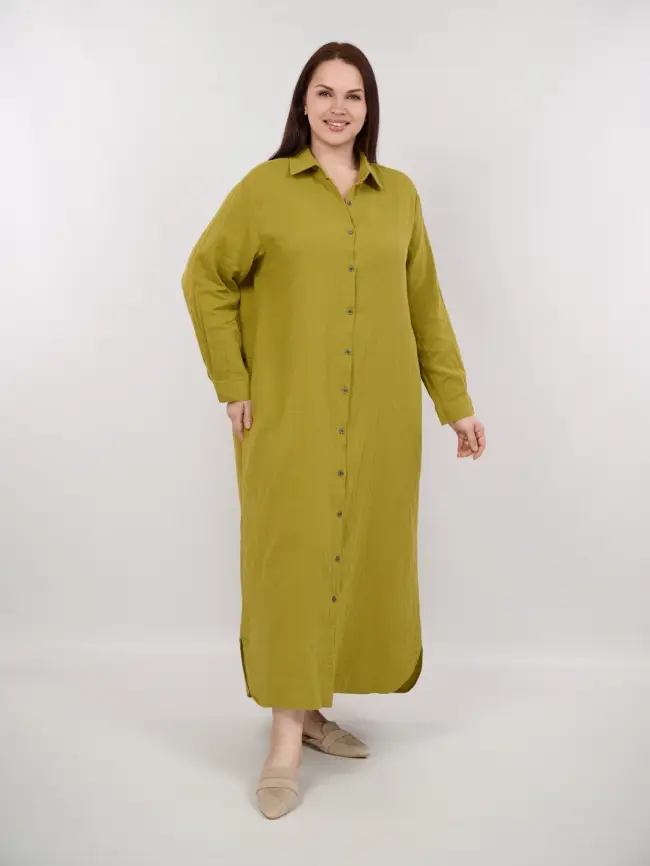 Платье рубашка ЭттоПлюс 261505 Размер 50-58 фото 39