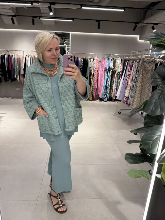 Кюлоты трикотажные облегченные ЭттоПлюс 2137 Размер 50-58 фото 26