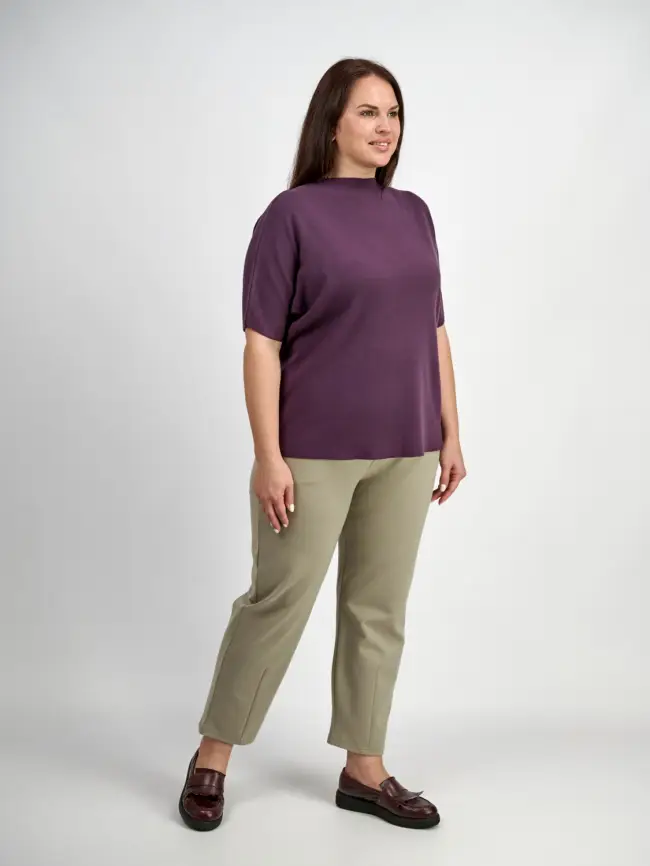 Брюки 33494 ЭттоПлюс размеры 52- 58 фото 123