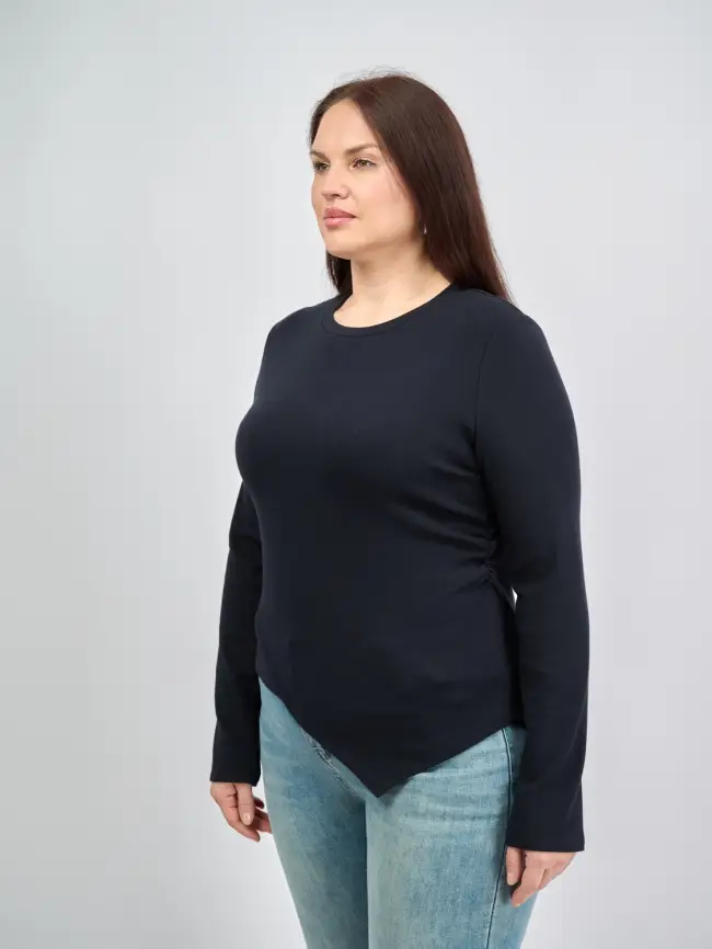 Лонгслив 25209 Размер 48-52 фото 19