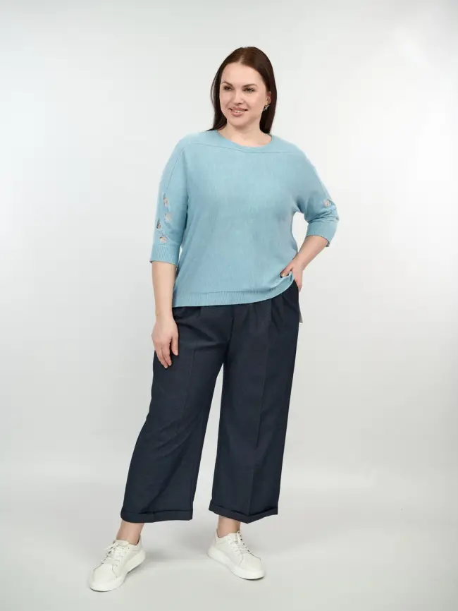 Джемпер гранж 8912 Размер 50-58 фото 40