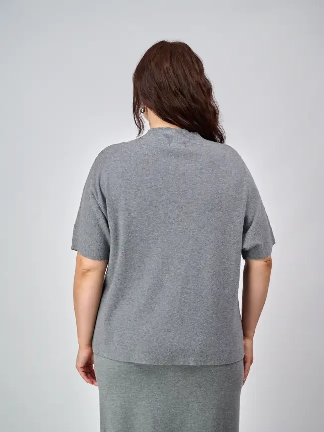 Джемпер короткий рукав ЭттоПлюс 707 Размер 50-58 фото 104