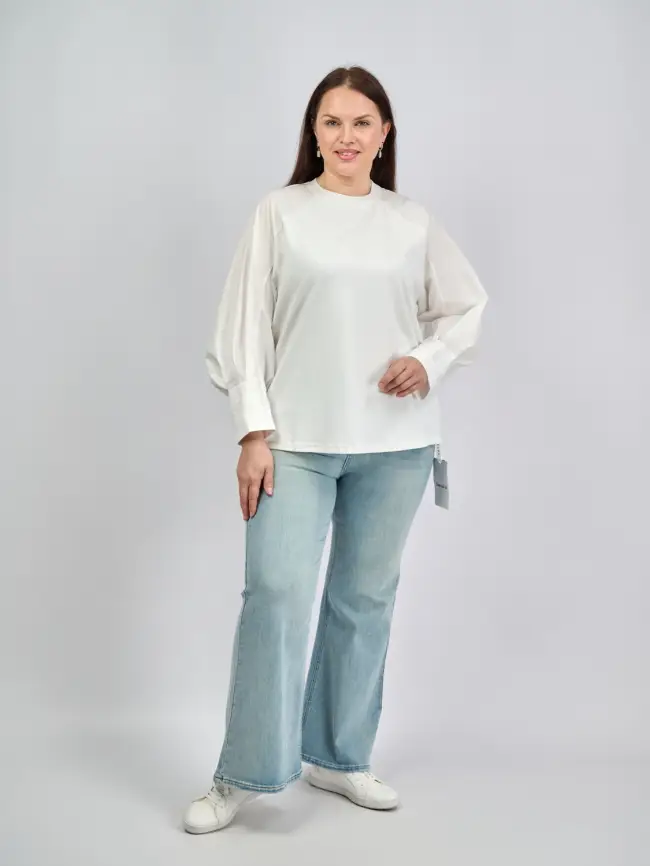 Лонгслив 25198 Размер 50-54 фото 8