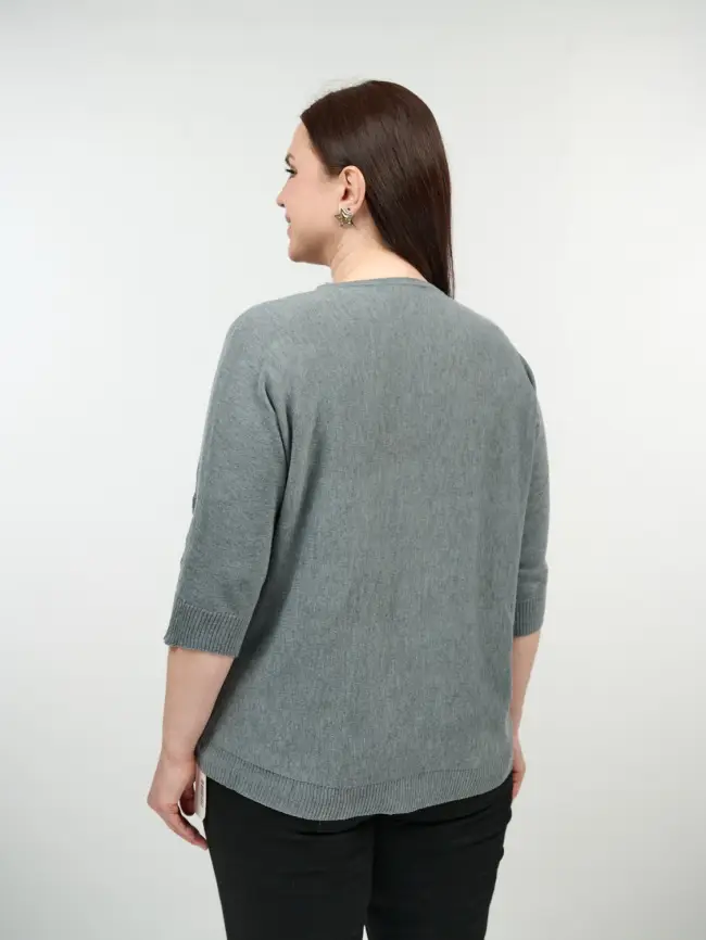 Джемпер гранж 8912 Размер 50-58 фото 13