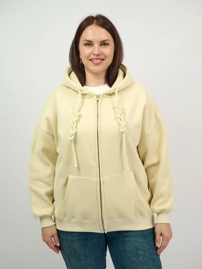 Худи зип утепленное оверсайз размер 50-58 506 фото 61