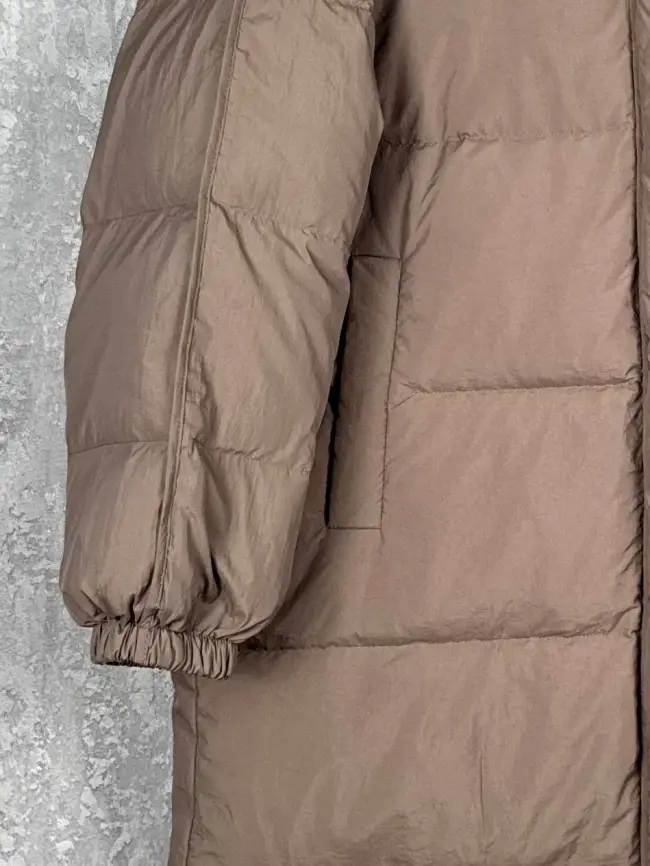 Пуховик А-силуэт 811 Размер 50-56 фото 13