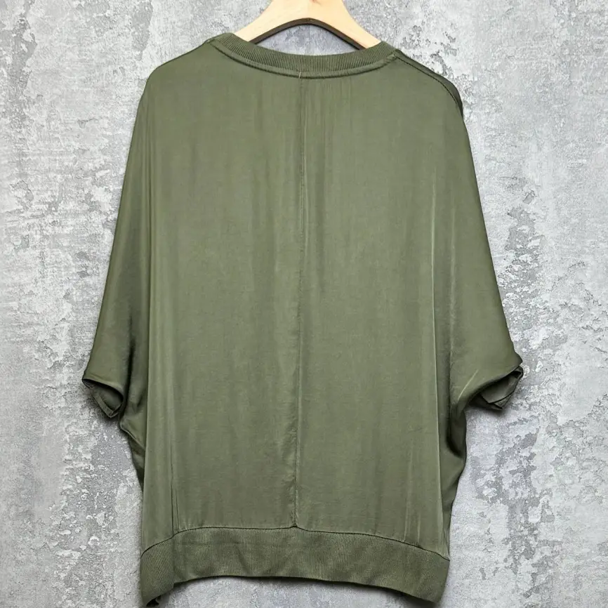 Блуза атлас 23006 фото 8