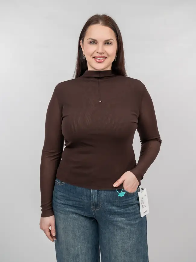 Лонгслив 8368 Размер 48-54 фото 71