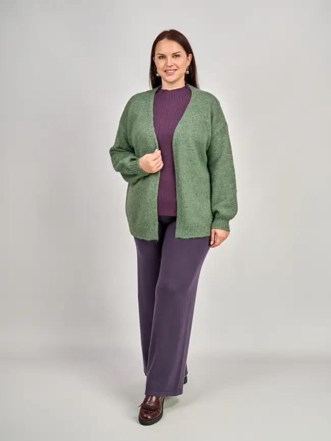 Кардиган ЭттоПлюс 28326 Размер 50-58 фото 9