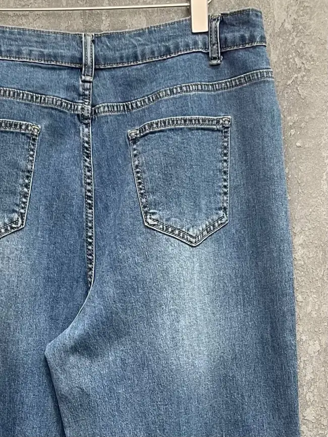 Джинсы палаццо 888 Размеры 50-58 фото 14