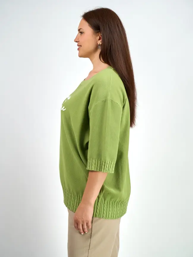 Джемпер облегченный ЭттоПлюс 25414-1 Размер 54-60 фото 32