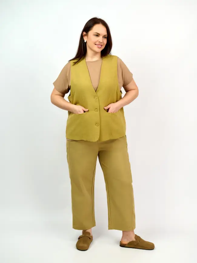 Брюки 7/8, арт. 1286 Размер 50-56 фото 16