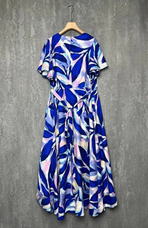 Платье на запахе ЭттоПлюс 044 размеры 48 - 58 фото 51