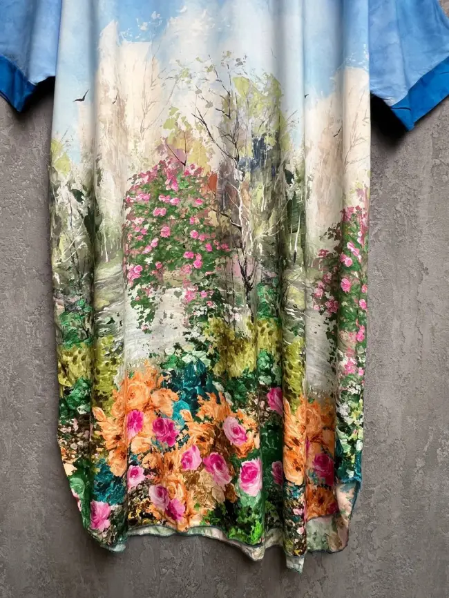 Платье пейзаж Италия 25095 фото 8