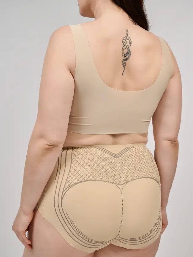 Топ бесшовный с чашками 1636 Размеры фото 11