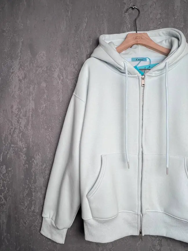 Худи зип утепленное 10 Размер 46-54 фото 20