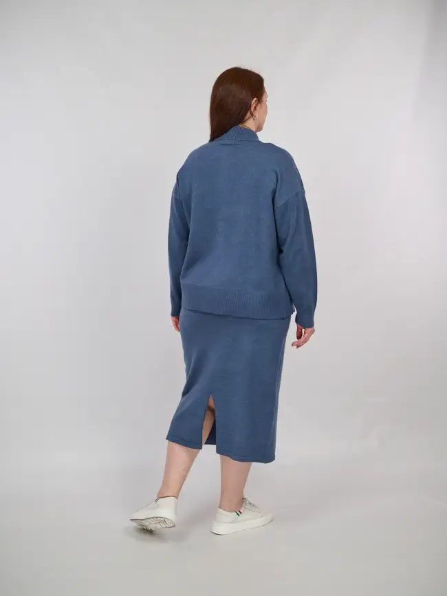 Кофта на молнии 25411 ЭттоПлюс Размер 50-58 фото 16