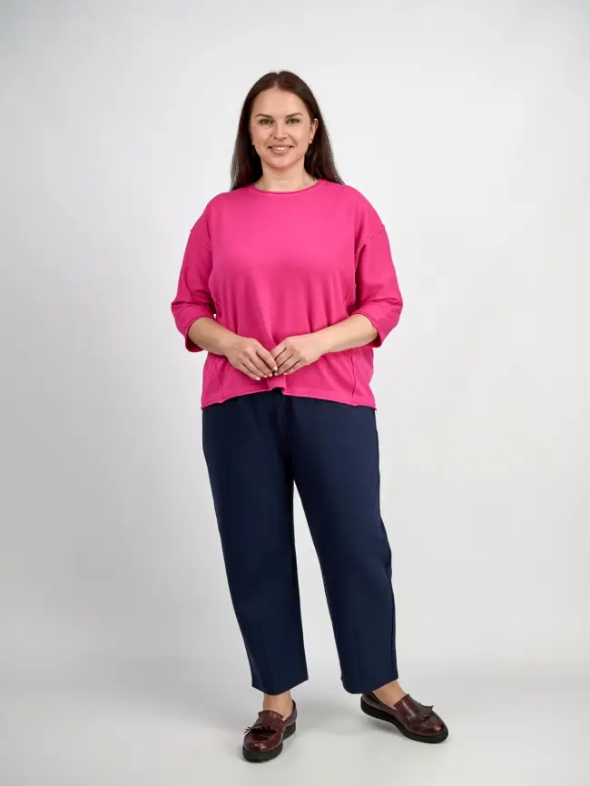 Брюки 33494 ЭттоПлюс размеры 52- 58 фото 32