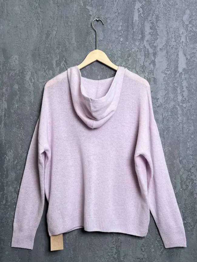 Шерстяной джемпер с капюшоном 25676 Размер 46-54 фото 48