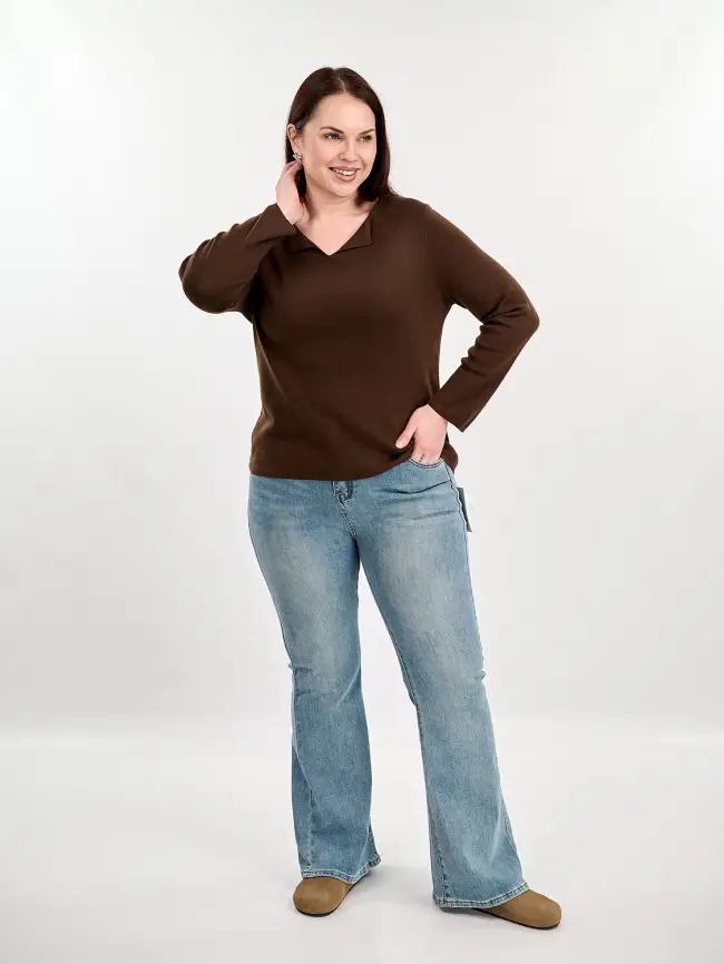 Джемпер 23221 Размер 50- 58 фото 14