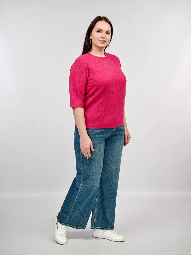 Джемпер 68525 ЭттоПлюс Размер 48-56 фото 19