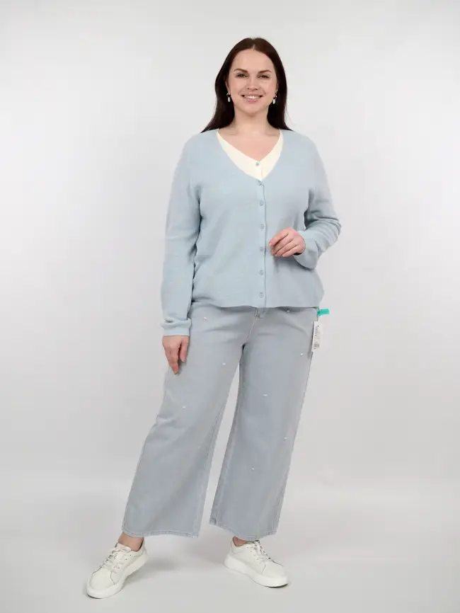 Джинсы 52352 размеры 48- 56 фото 2