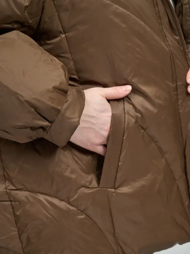 Куртка пух 1401 Размер 50-56 фото 11