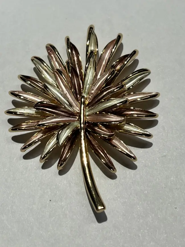 Брошь "Лист пальмы" 132 фото 4