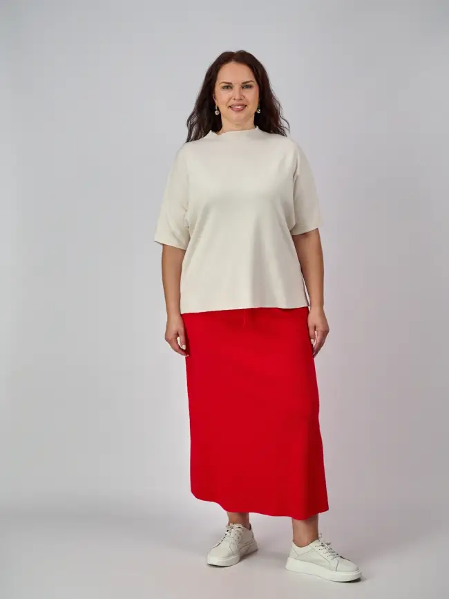 Юбка лапша Этто Плюс 493. фото 1