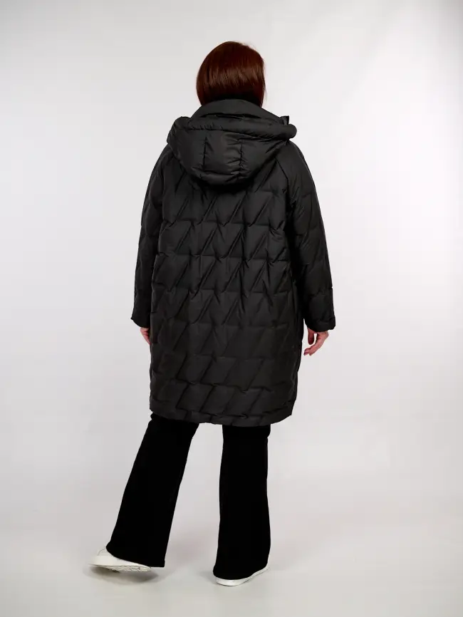 Пальто "Зиг-Заг" 6536 Размер 50-56 фото 28