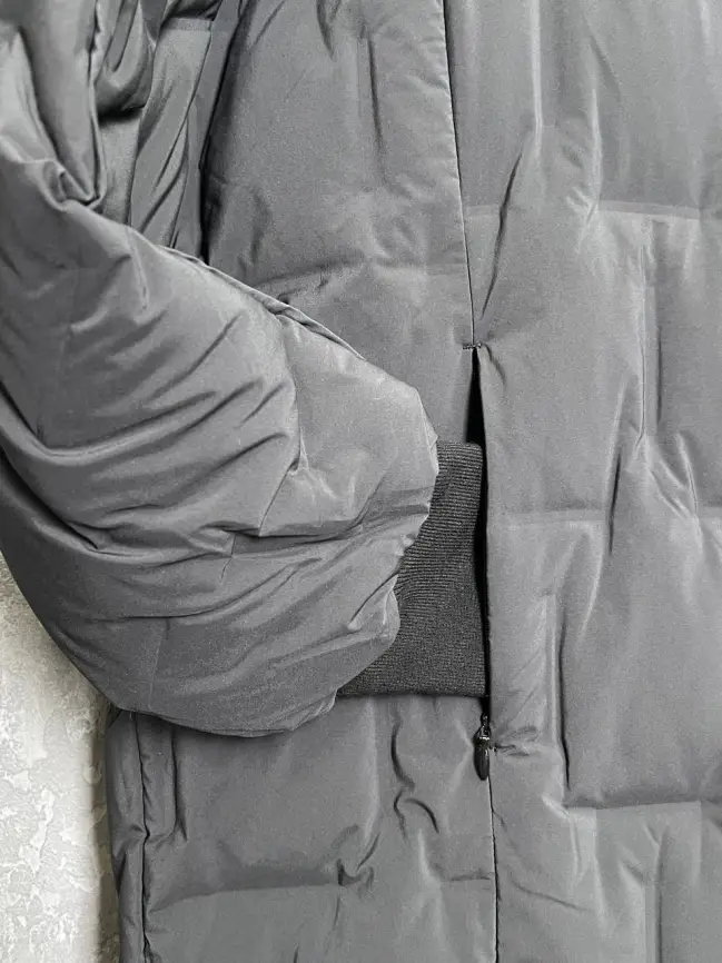 Пуховое пальто 6327 Размеры 50-60 фото 36