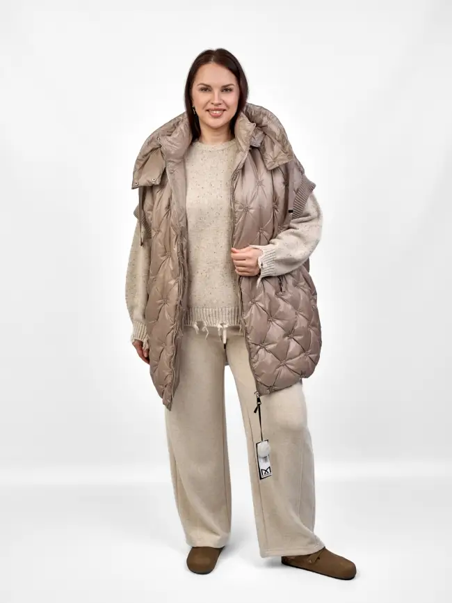 Пончо Италия 2979 Размер 46-56 фото 2