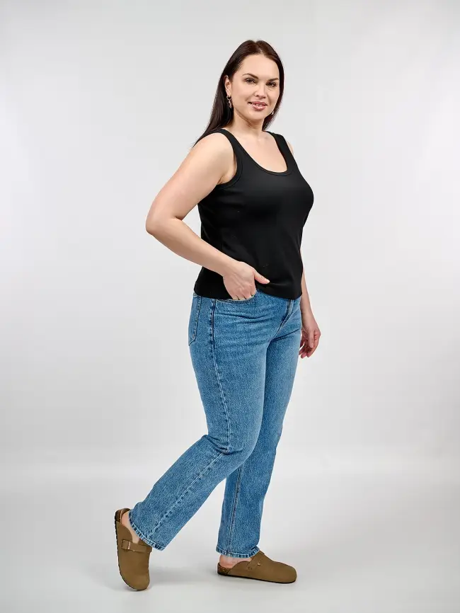 Джинсы 25266 ЭттоПлюс Размер 50-56 фото 34