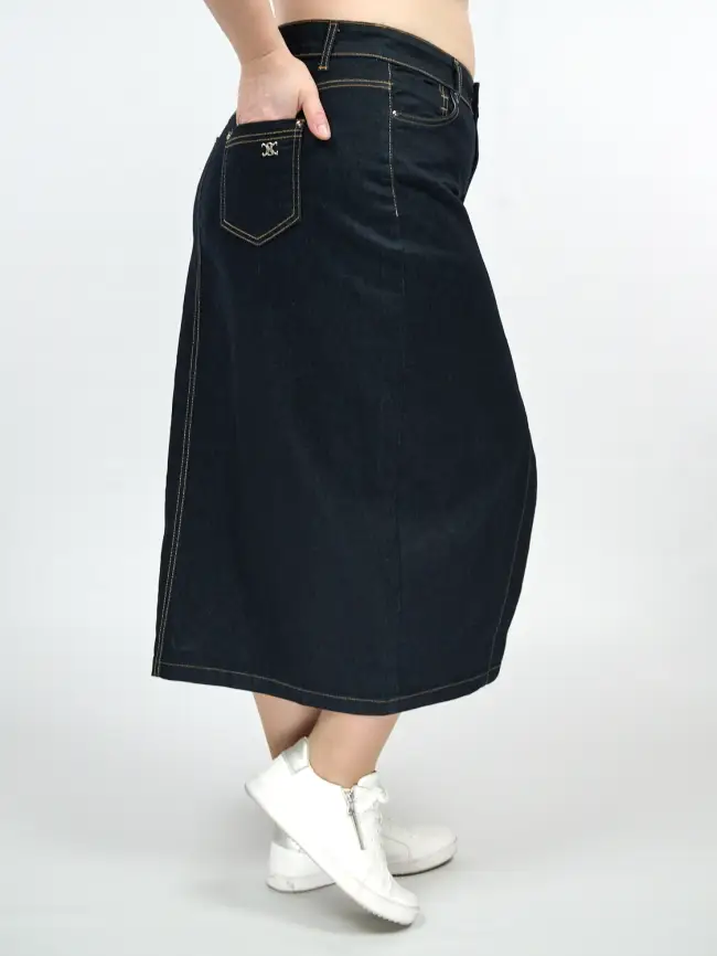 Юбка джинсовая 2331 Турция фото 11