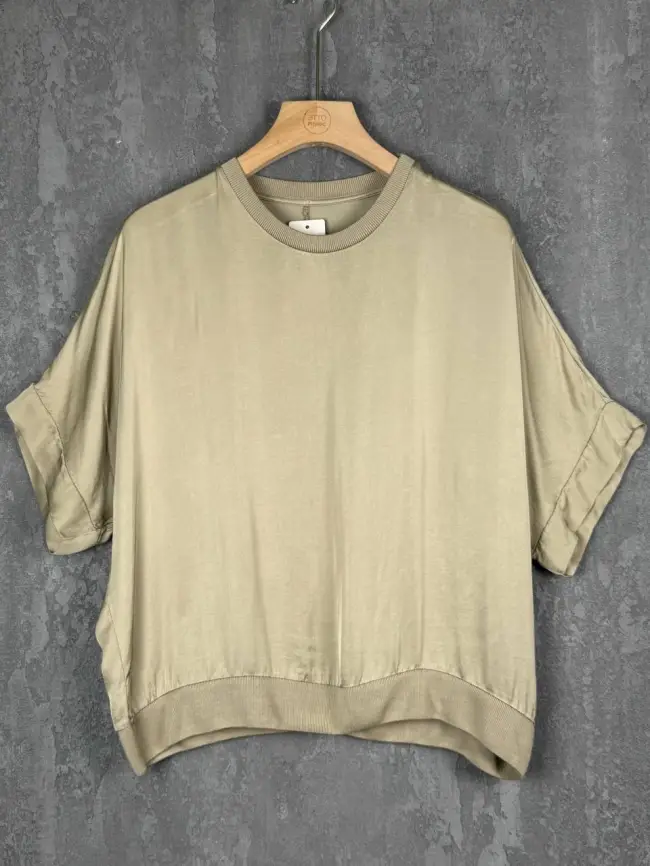 Блуза атлас 23006 фото 17