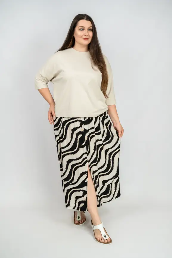 Юбка ЭттоПлюс 0023 Размеры 48-60 фото 6