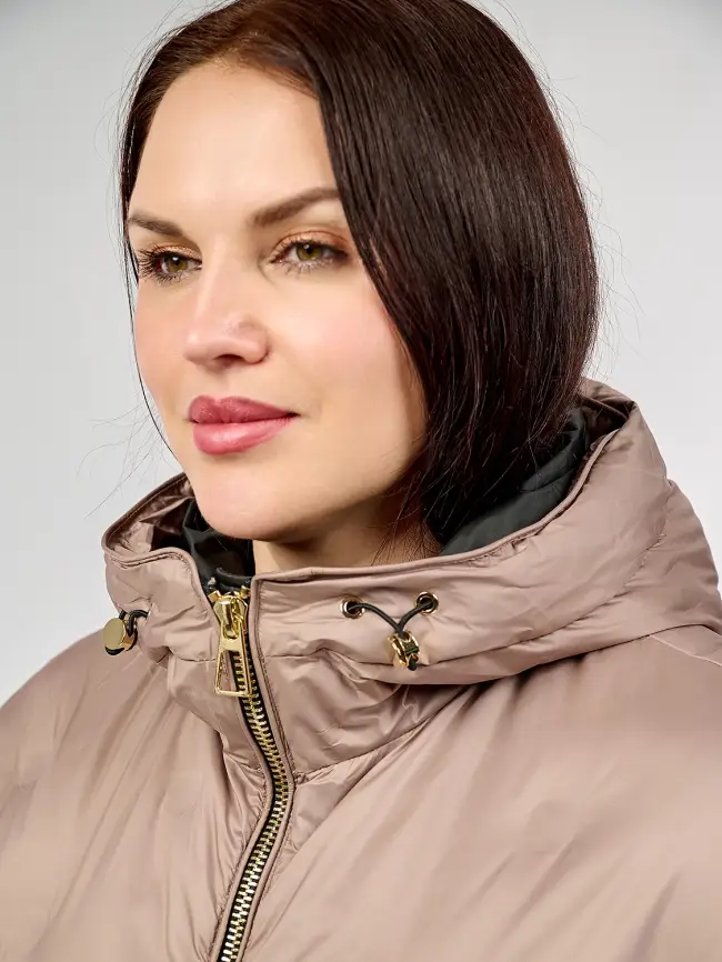 Куртка с трикотажным рукавом 6560 фото 50