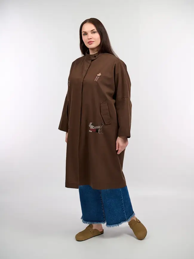 Плащ 3501 Размер 50-58 фото 15