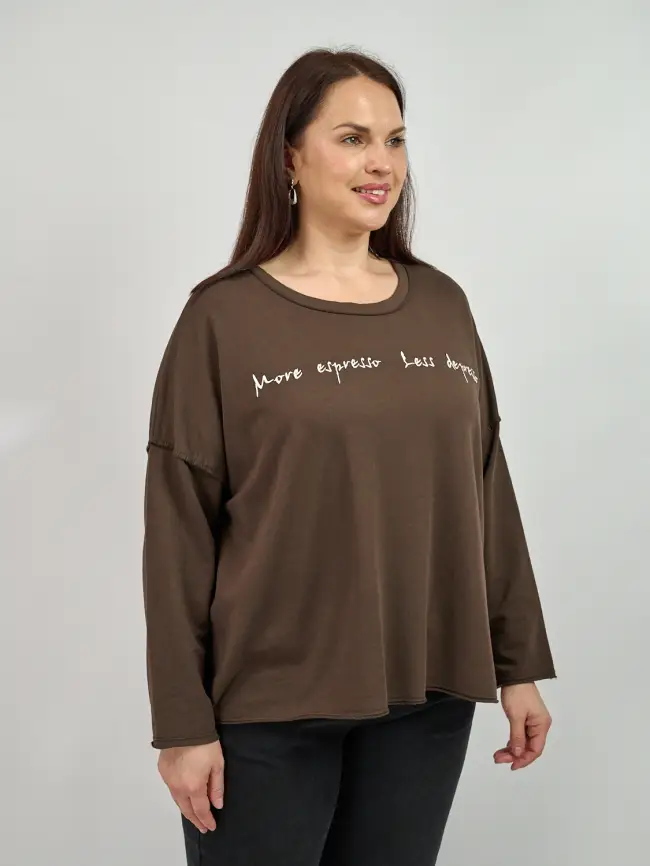 Лонгслив Италия 6422 Размер 50-58 фото 6